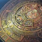 Calendario Maya oil on canvas 30''x40''
