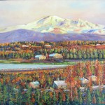 Mount Baker oil on canvas 24x30''