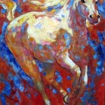 caballo oil on canvas  40x30''