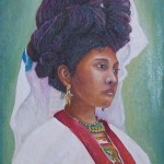 f-mujer de cuetzalan 14x11''